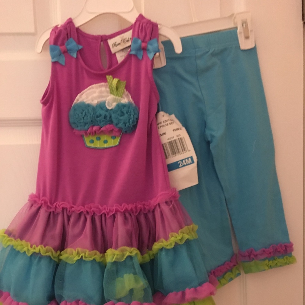 Little girl 2 pc tutu set